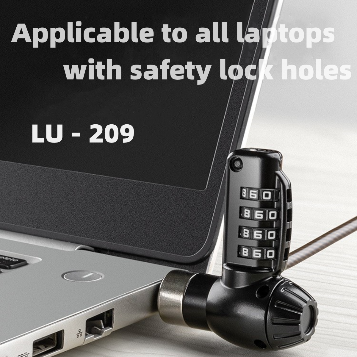 Laptop Lock Cable - kensington Universal Laptop Lock Anti-Theft Cable