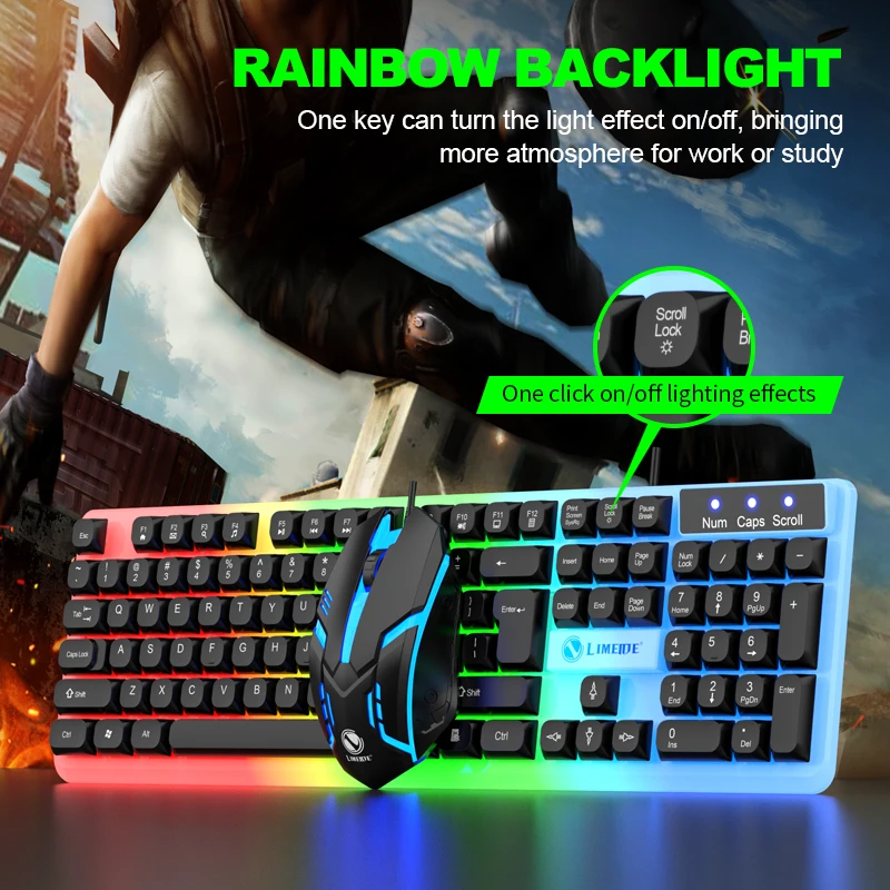 Laptop Accessories Combo - NG GTX350 Gaming Keyboard Mouse Combos