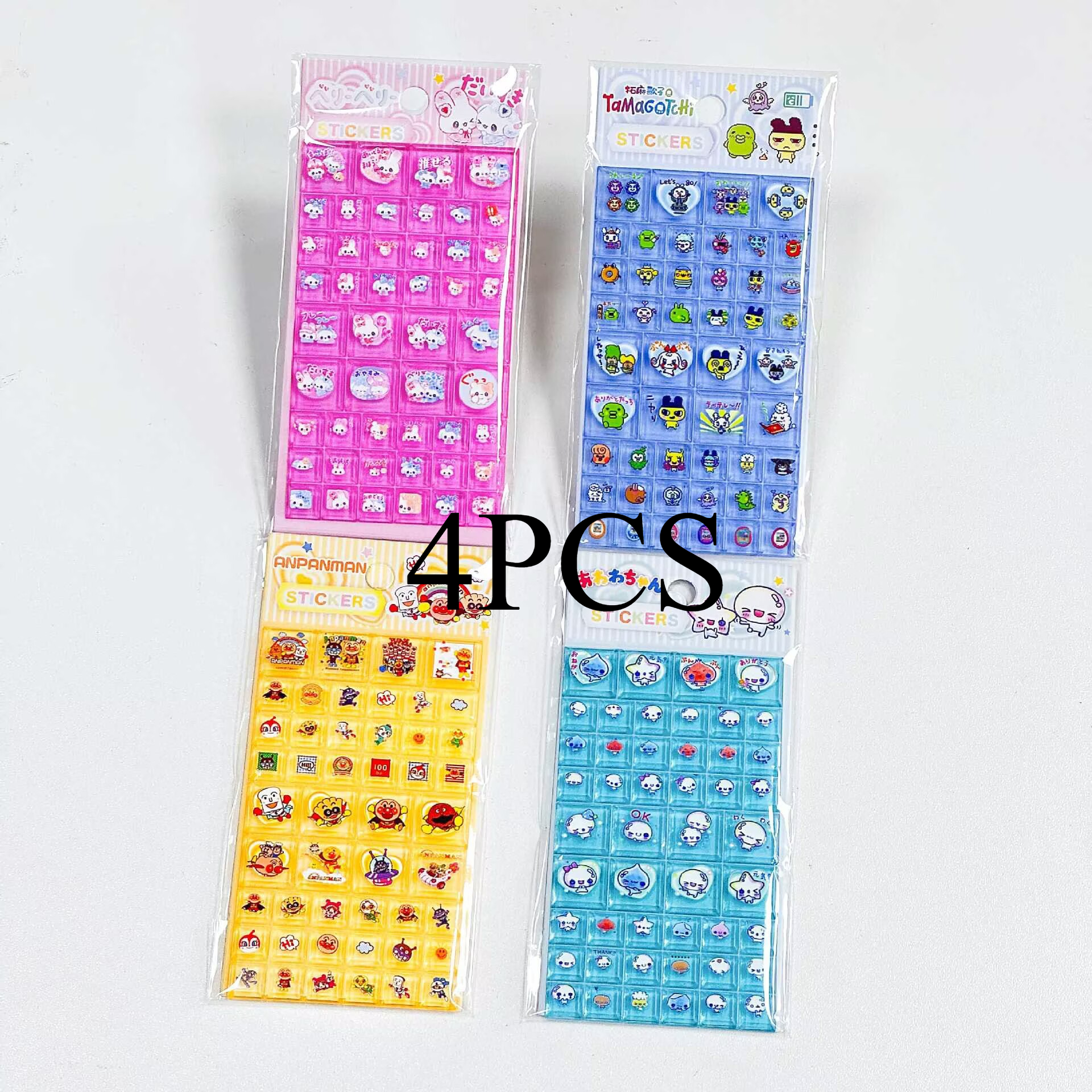2/4p Solid Square Sticker Diy  - огляд і ціна Laptop Accessories Case