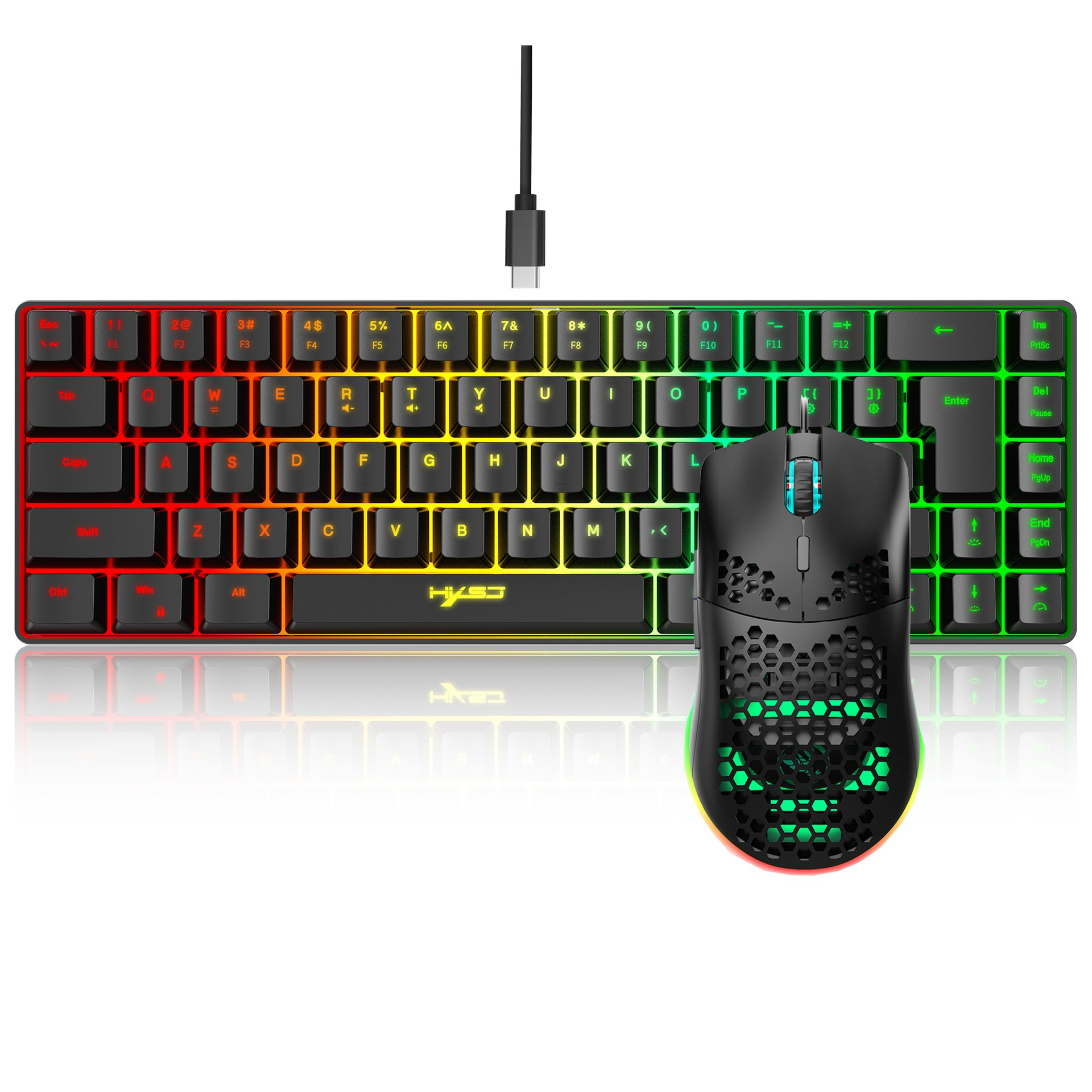 Keyboard and mouse 68key wired - огляд і ціна Laptop Accessories Combo