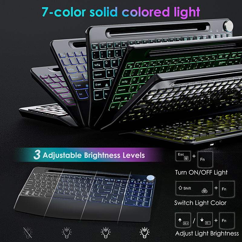 2.4G&Type-C Wireless Keyboard  - огляд і ціна Laptop Accessories Combo