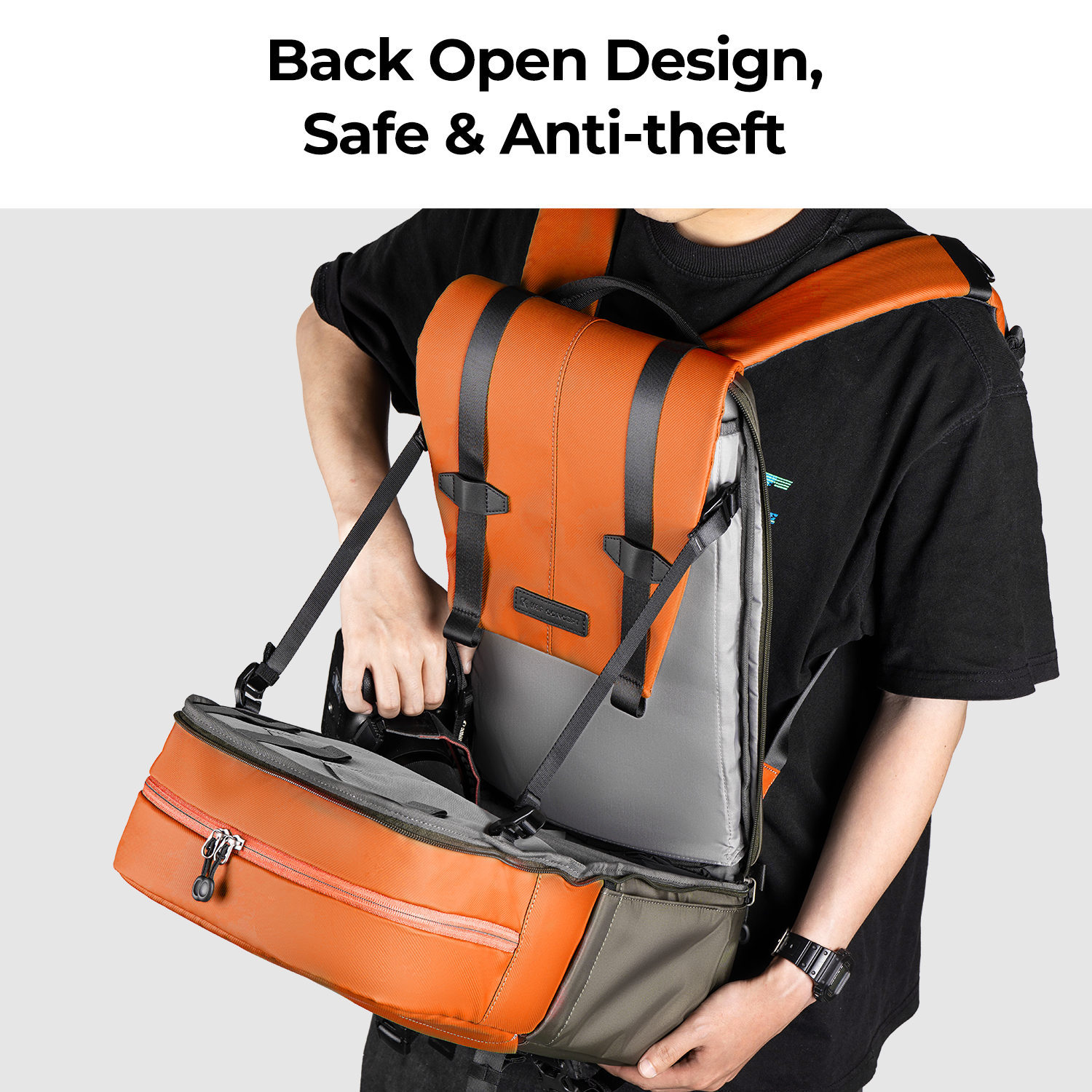 K&F CONCEPT Camera Backpack Tr - огляд і ціна Laptop Accessories Case