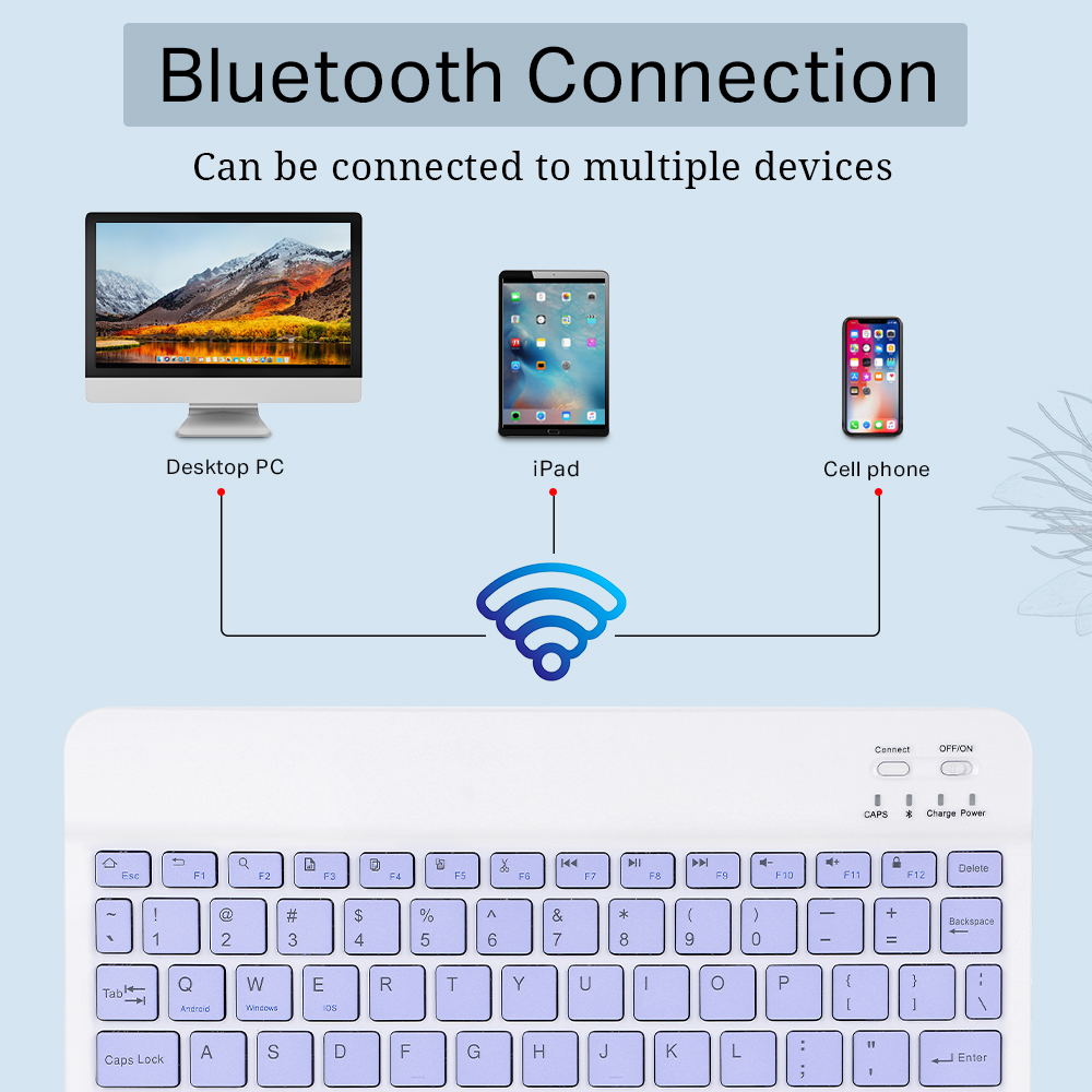 Mini Wireless Keyboard Bluetoo - огляд і ціна Laptop Accessories Combo