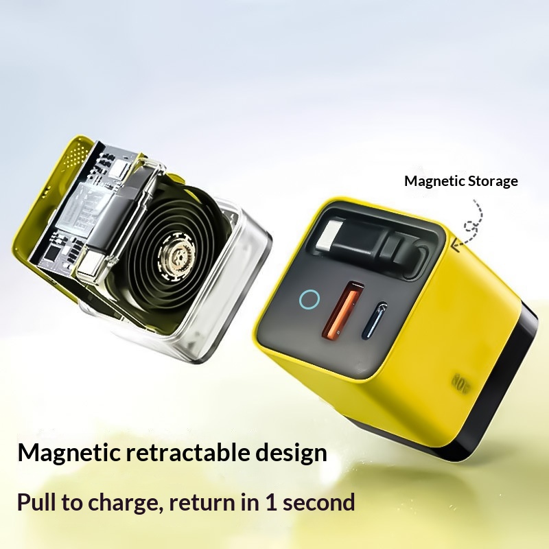 80W GaN Fast Charger Built In  - огляд і ціна Laptop Lock Cable
