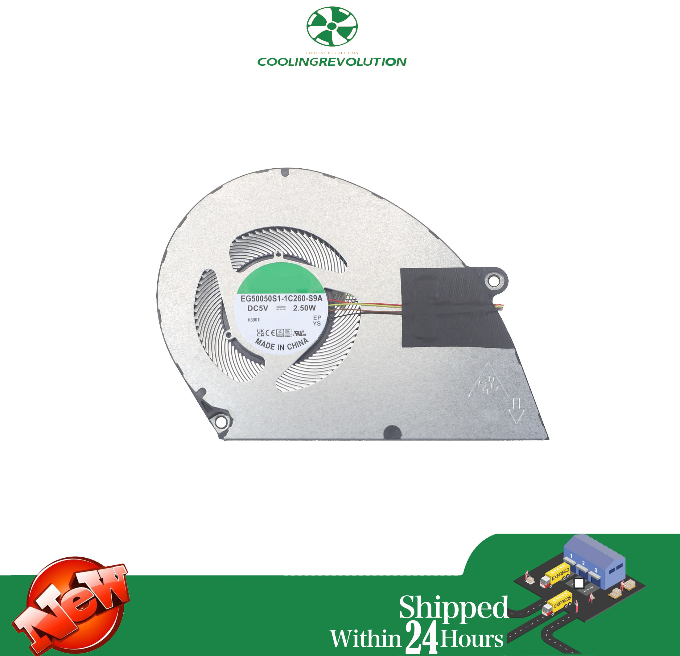 Laptop CPU Cooling Fan EG50050 - огляд і ціна Laptop Accessories Acer