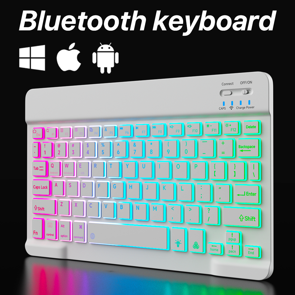 Backlit Backlight Bluetooth Ke - огляд і ціна Laptop Accessories Combo