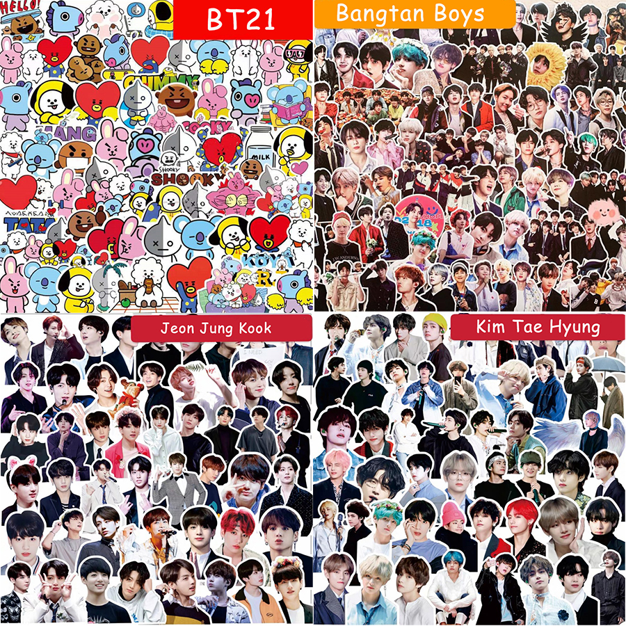 BT21 stickers, celebrity perip - огляд і ціна Laptop Accessories Case