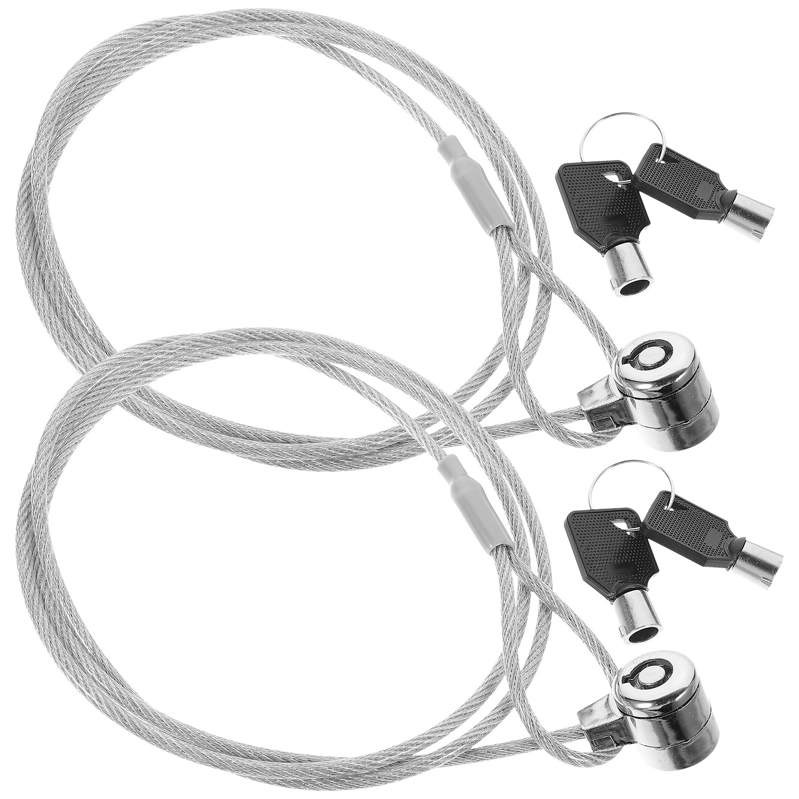 2Sets Security Hardware Cable  - огляд і ціна Laptop Lock Cable