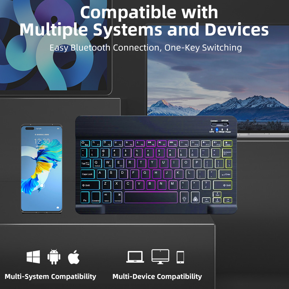 2026 Backlight Bluetooth Keybo - огляд і ціна Laptop Accessories Combo