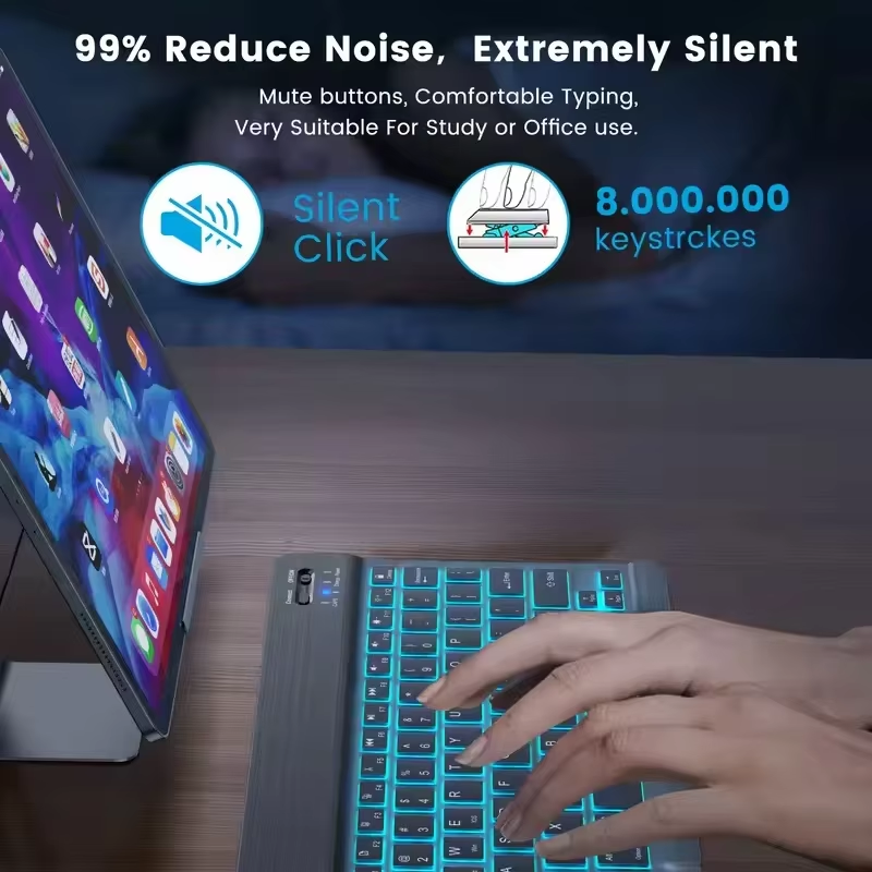 2026 Backlight Bluetooth Keybo - огляд і ціна Laptop Accessories Combo