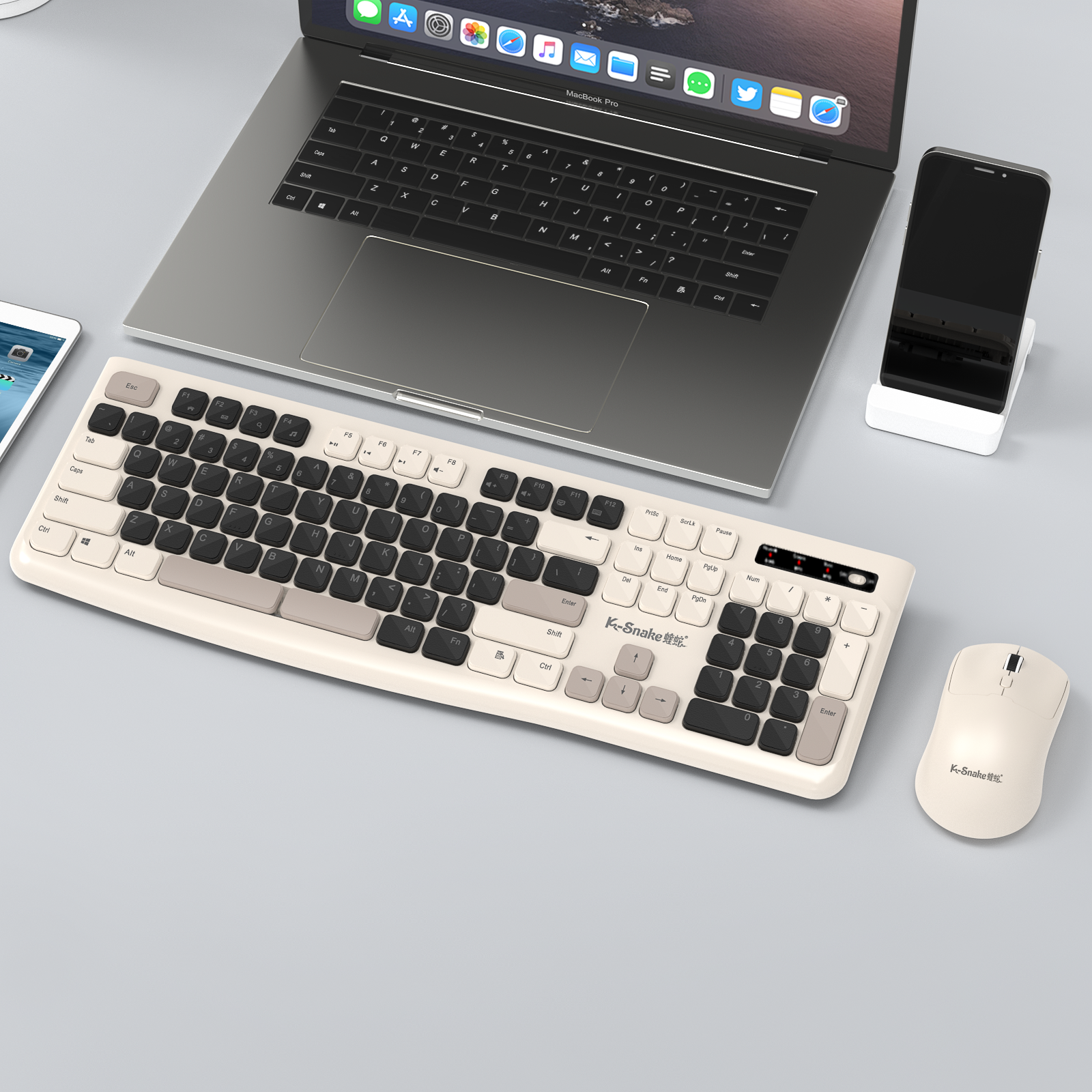 Ks Bluetooth Keyboard and Mous - огляд і ціна Laptop Accessories Combo