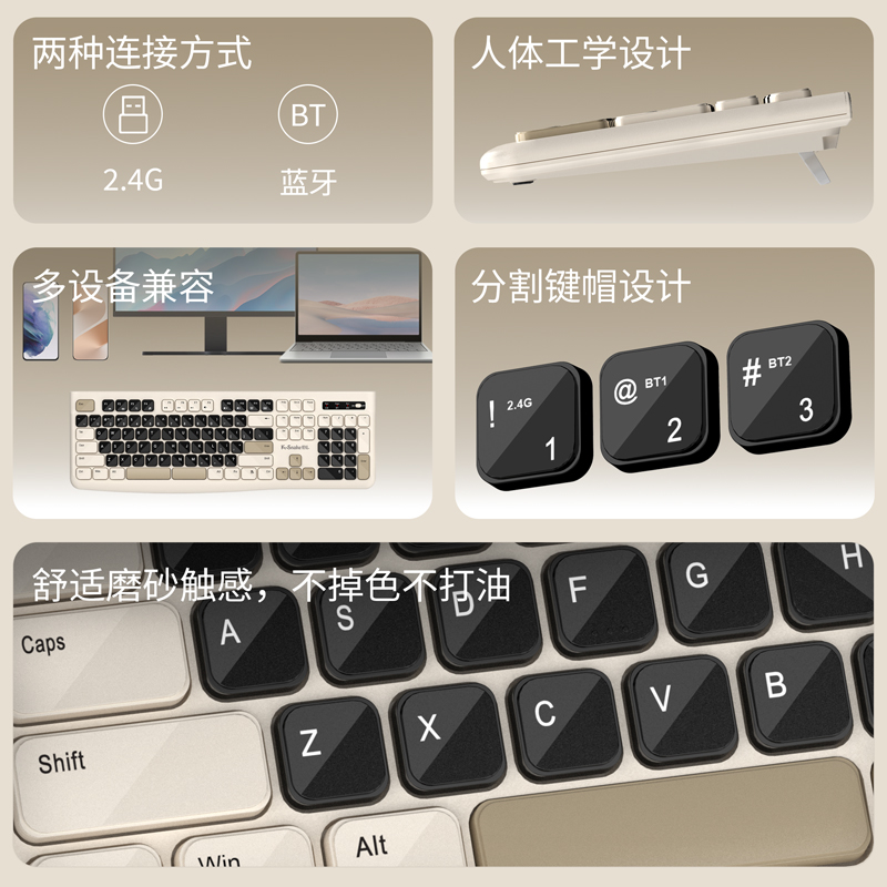 Ks Bluetooth Keyboard and Mous - огляд і ціна Laptop Accessories Combo