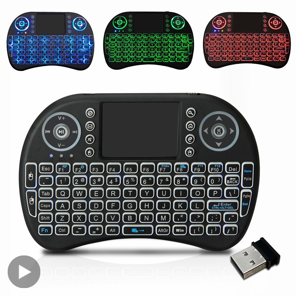 Backlit Mini Wireless Keyboard - огляд і ціна Laptop Accessories Combo