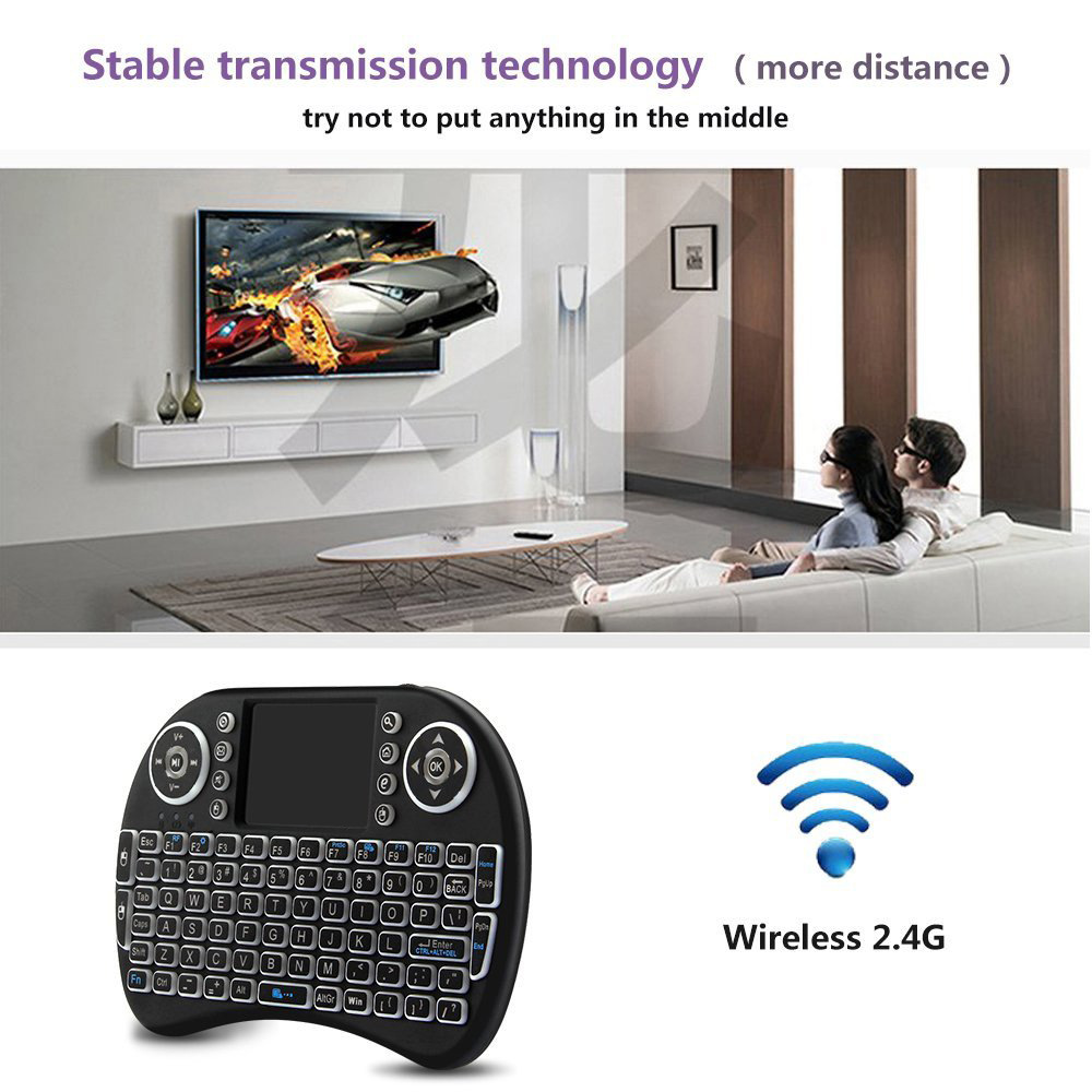 Backlit Mini Wireless Keyboard - огляд і ціна Laptop Accessories Combo