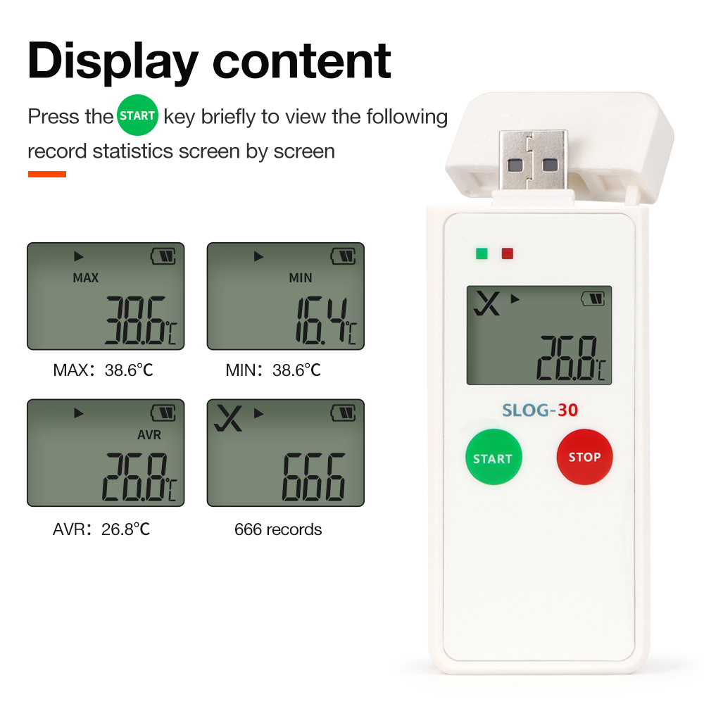 Reusable USB Temperature Data  - огляд і ціна Monitor Portable Usb