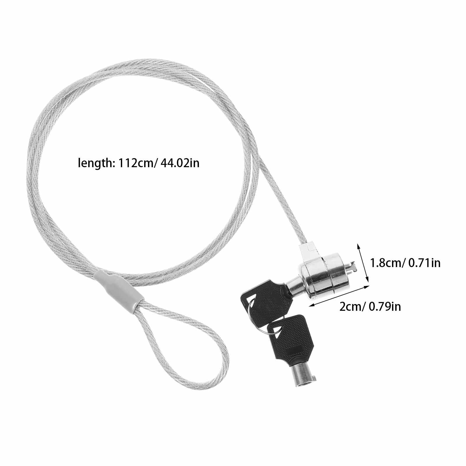 2Sets Sturdy Laptop Lock Secur - огляд і ціна Laptop Lock Cable