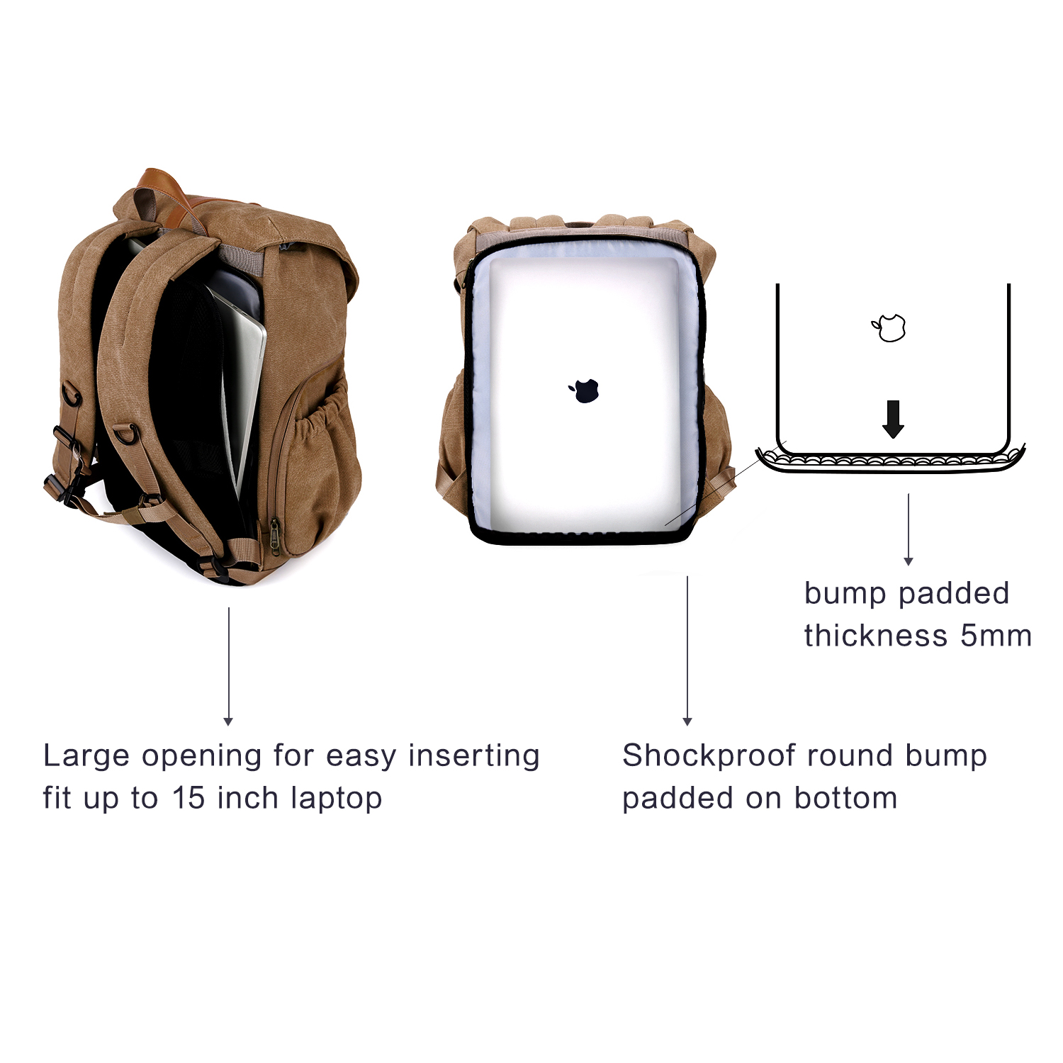 BAGSMART Camera Bag DSLR Photo - огляд і ціна Laptop Accessories Case