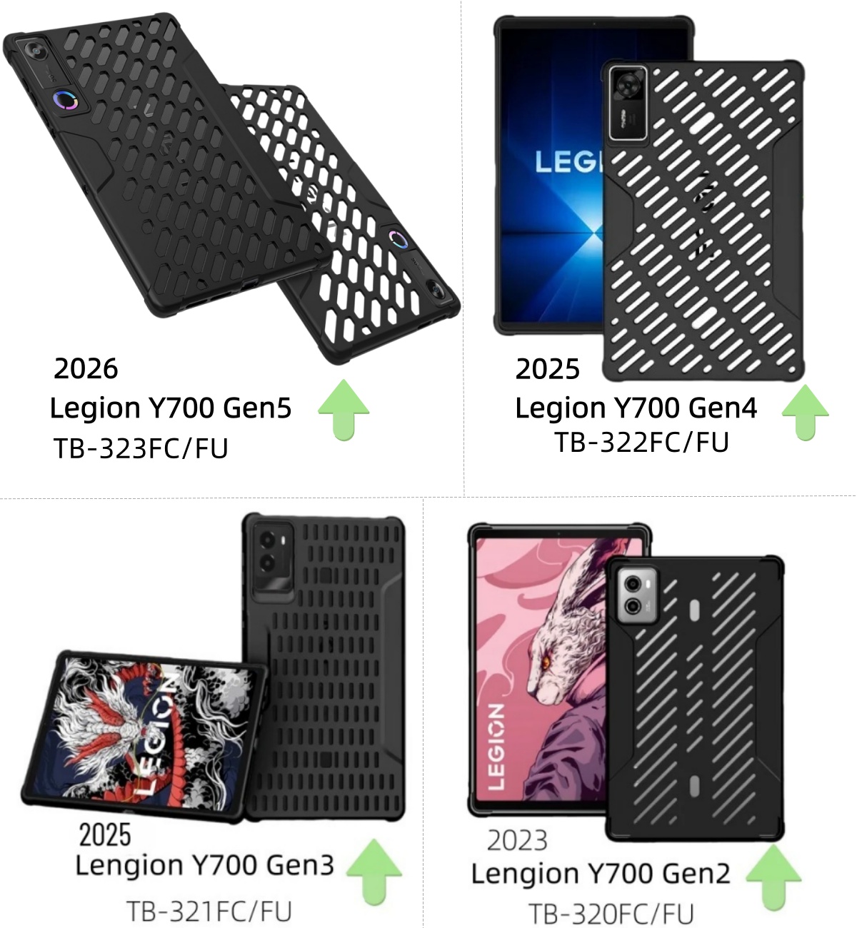 Soft TPU Tablet Case for Lenov - огляд і ціна Legion Laptop Accessories